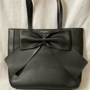 Karl Lagerfeld Large  Black Tote